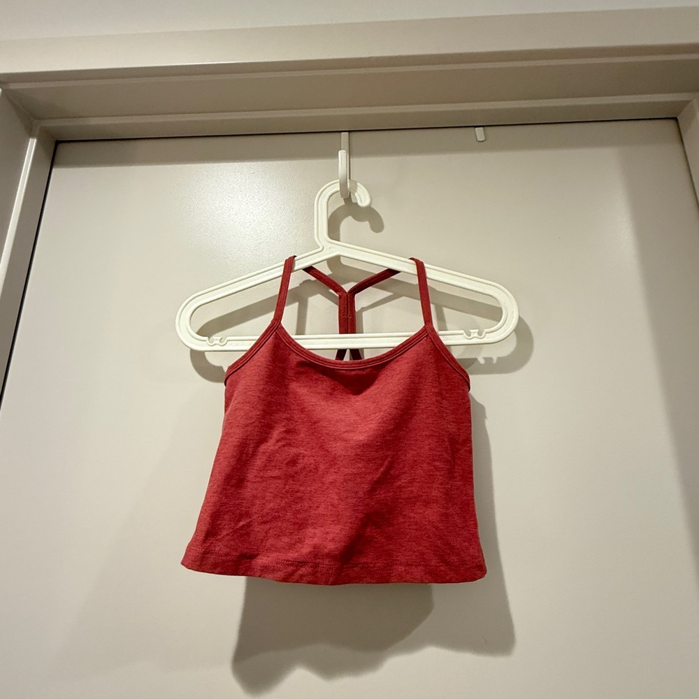 Red Tank Top beyond yoga